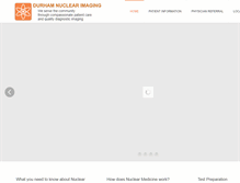 Tablet Screenshot of durhamnuclearimaging.com